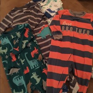 Bundle of 8 Jammies- size 18 mos